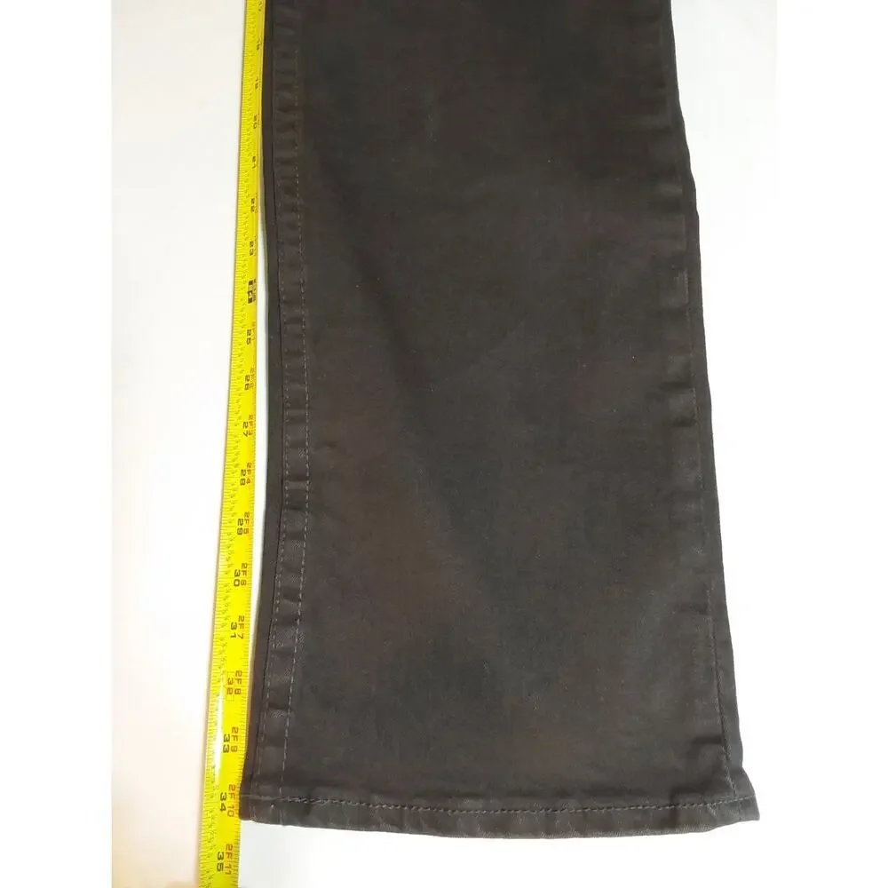 True Religion W40 Black Ricky Relaxed Straight Jeans #M162